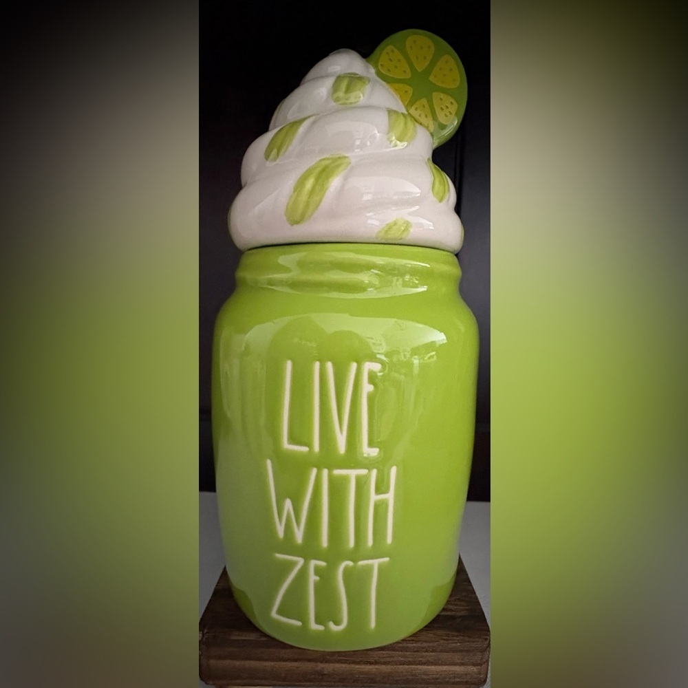 Rae Dunn LIVE WITH ZEST Baby Canister